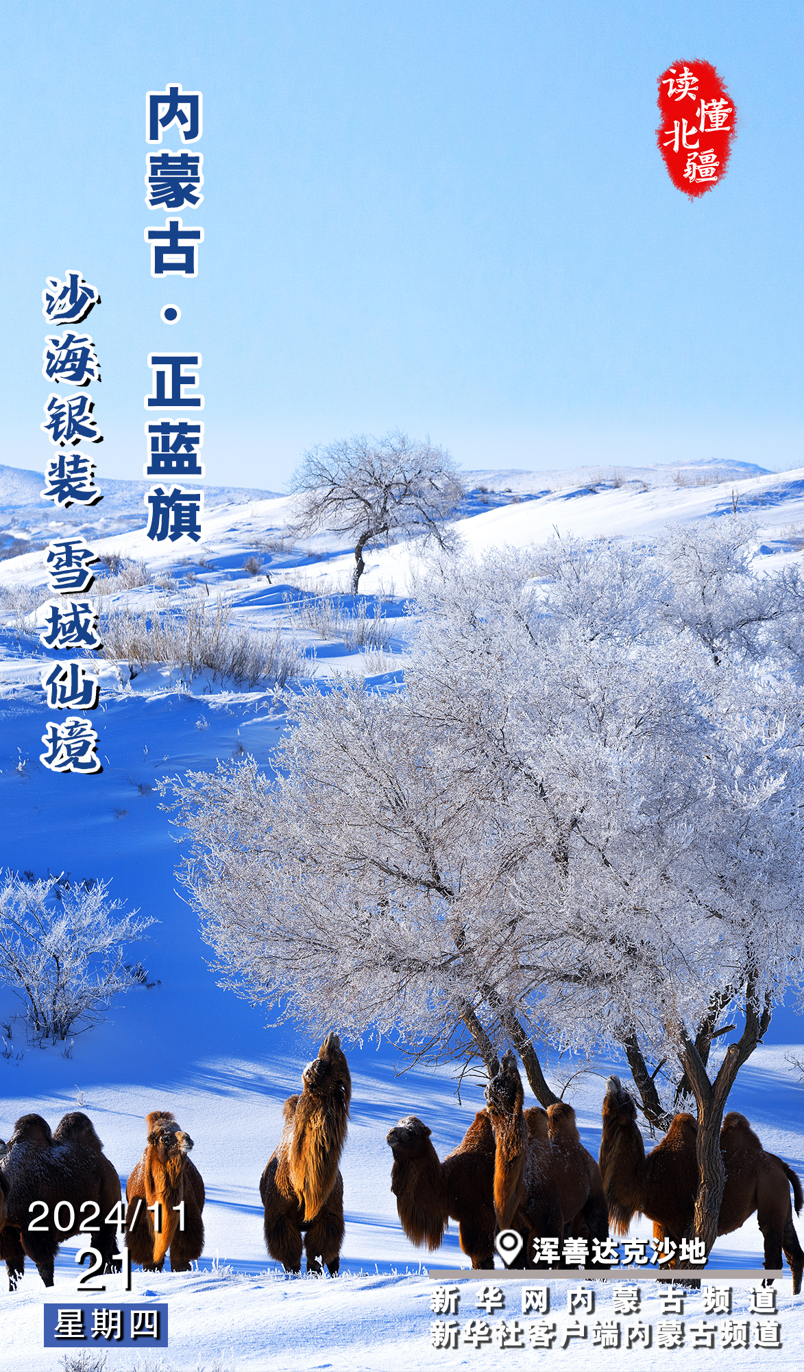 读懂北疆｜沙海银装 雪域仙境 内蒙古正蓝旗