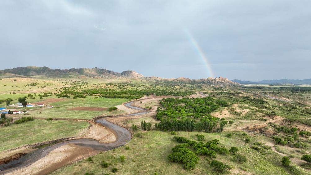 美丽中国｜阿鲁科尔沁草原夏日景色