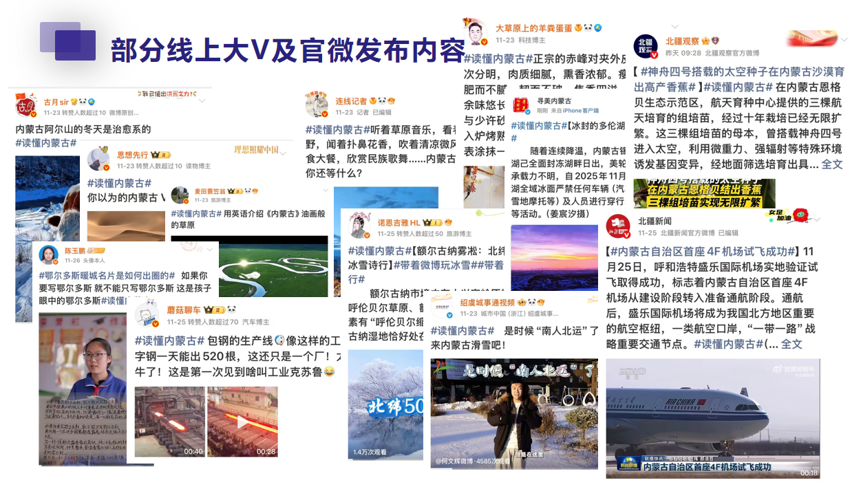 从草原到全网“网络达人眼中的内蒙古”圈粉亿人