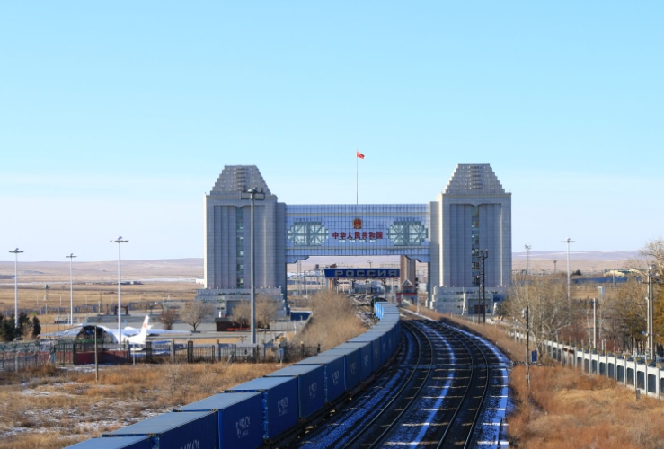 内蒙古满洲里口岸以数智赋能实现“加速跑”