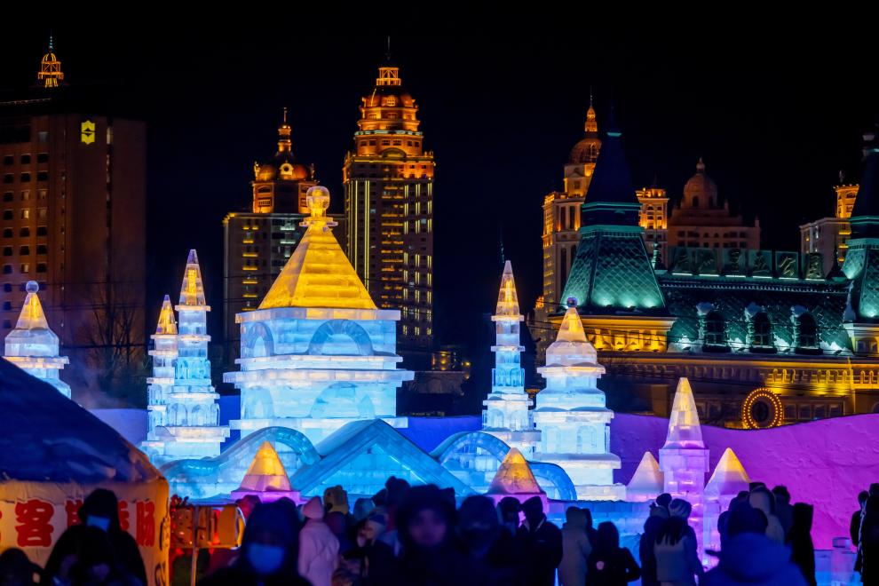 第二十二届中国·满洲里中俄蒙国际冰雪节开幕