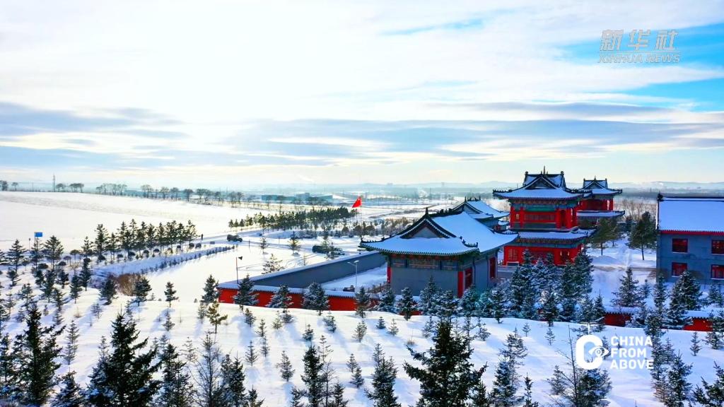阿荣雪景 北国诗意