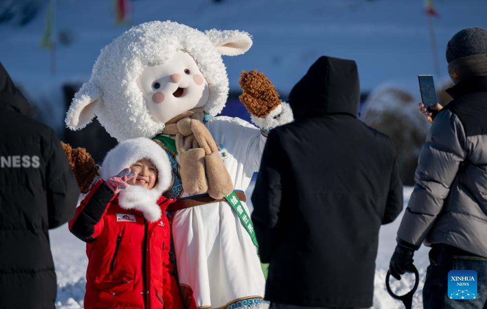 21st Ice and Snow Nadam Fair kicks off in N China's Inner Mongolia