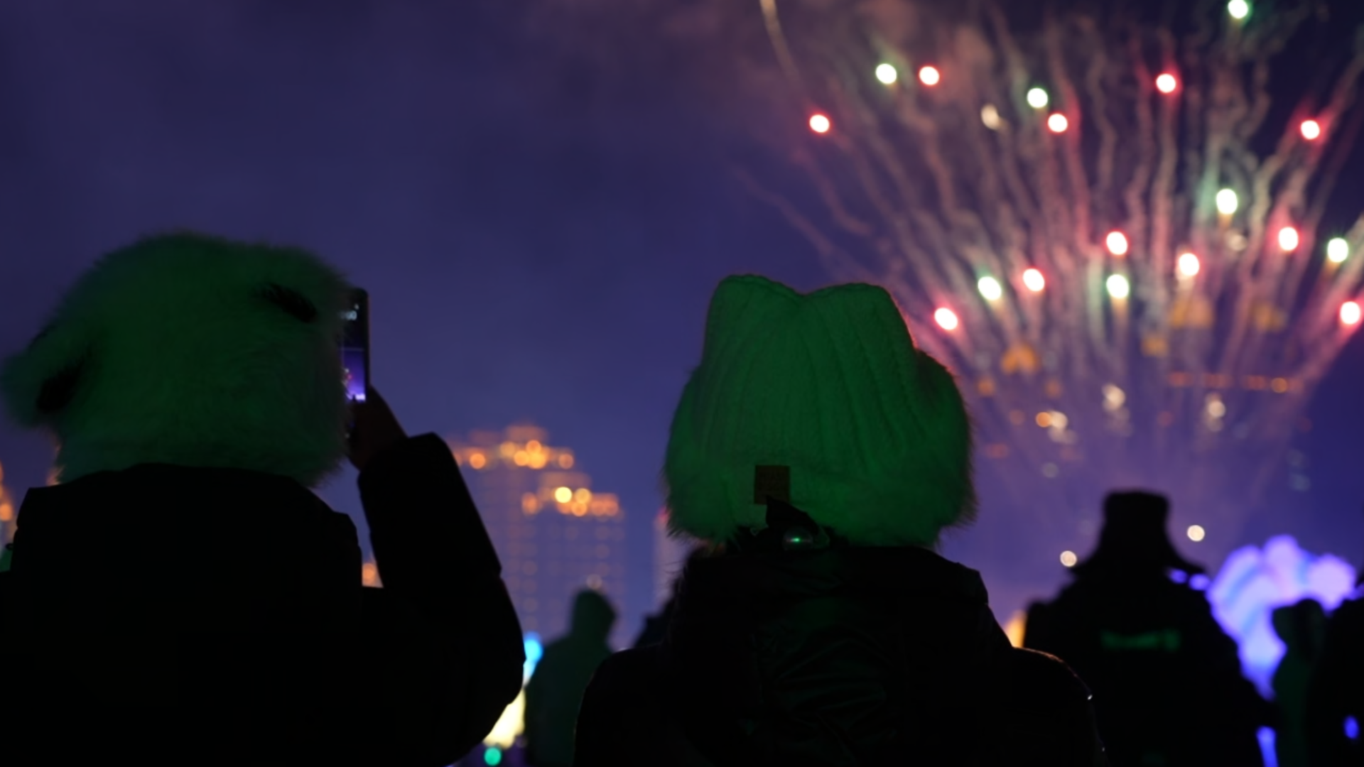 在满洲里 赴一场烟花奇遇