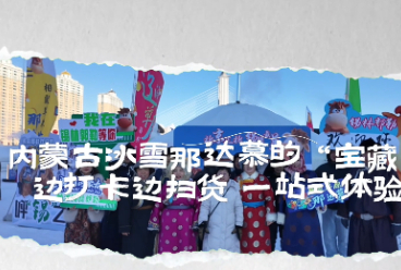 内蒙古冰雪那达慕的“宝藏市集”