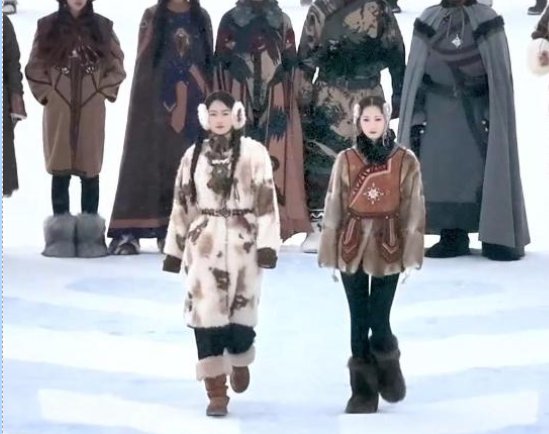 冰雪那达慕秒变时尚大秀
