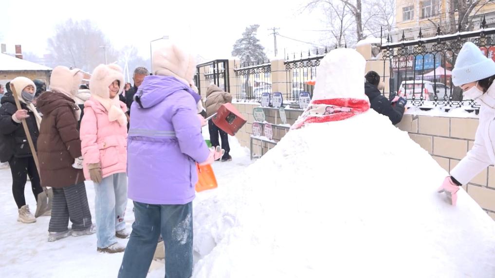 呼伦贝尔放“雪假”了