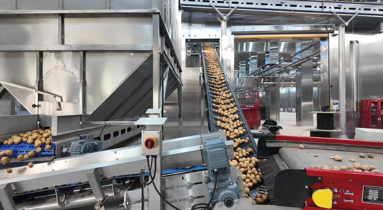 全国首座零碳马铃薯全粉加工厂试运行