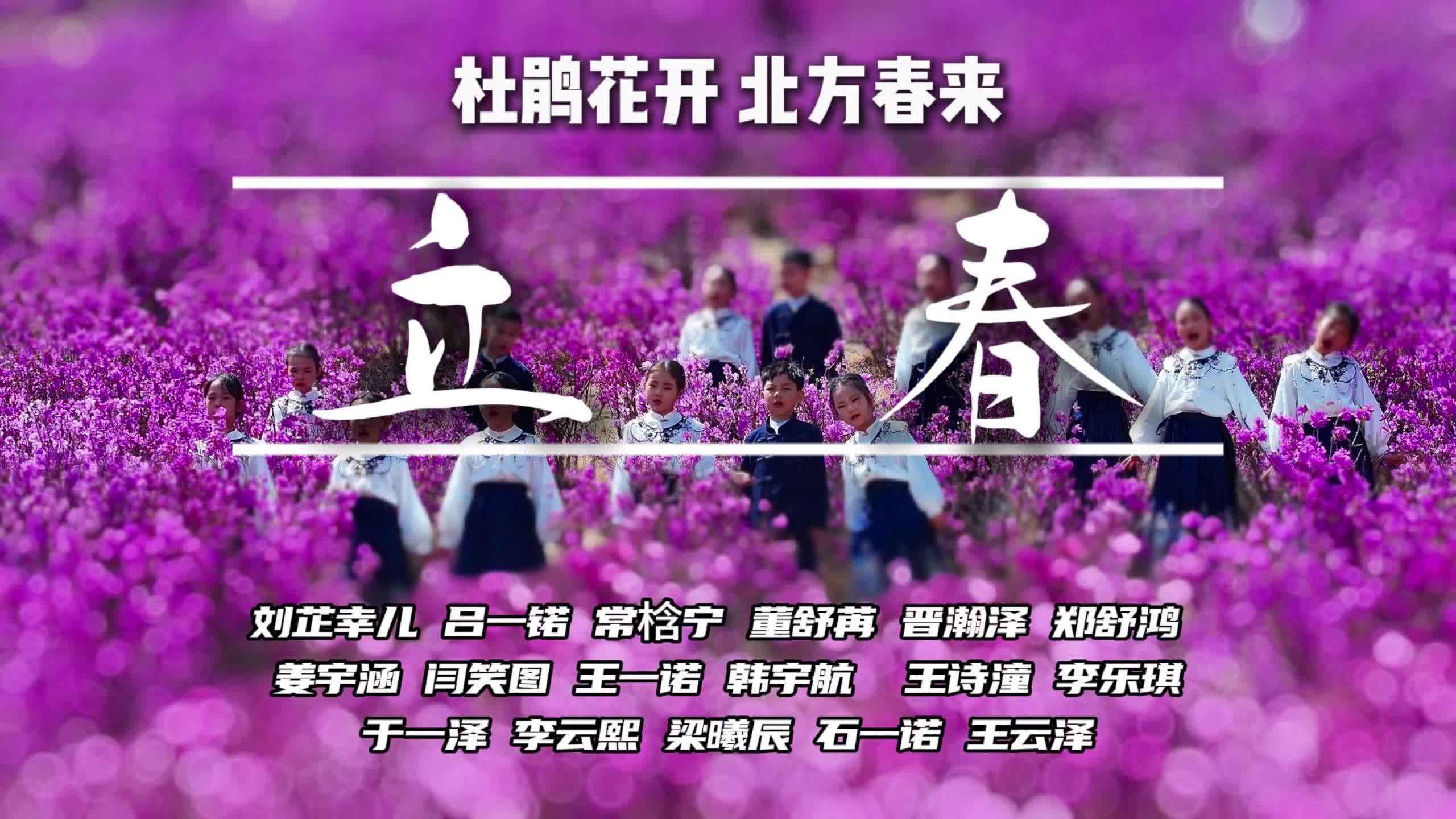 杜鹃花开 北方春来
