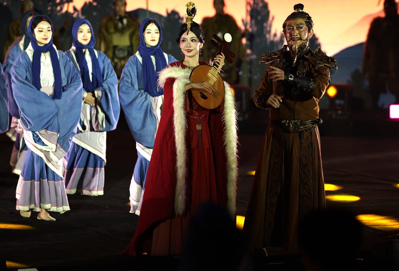 《青城明月照古今》实景演出亮相呼和浩特