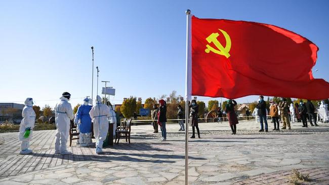 內蒙古額濟納旗開展第三輪全員核酸檢測