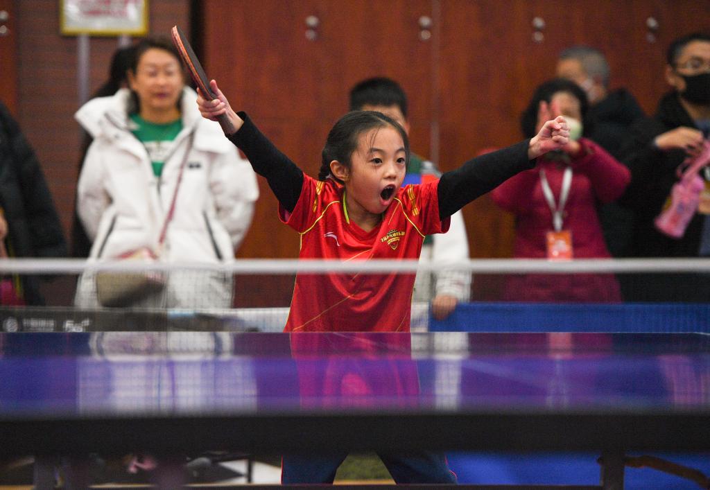 乒乓球——內蒙古自治區選拔賽開賽